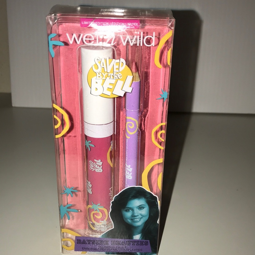 WET N WILD NIB Saved By The Bell Bayside Beauties Kelly Plumping Lip Kit